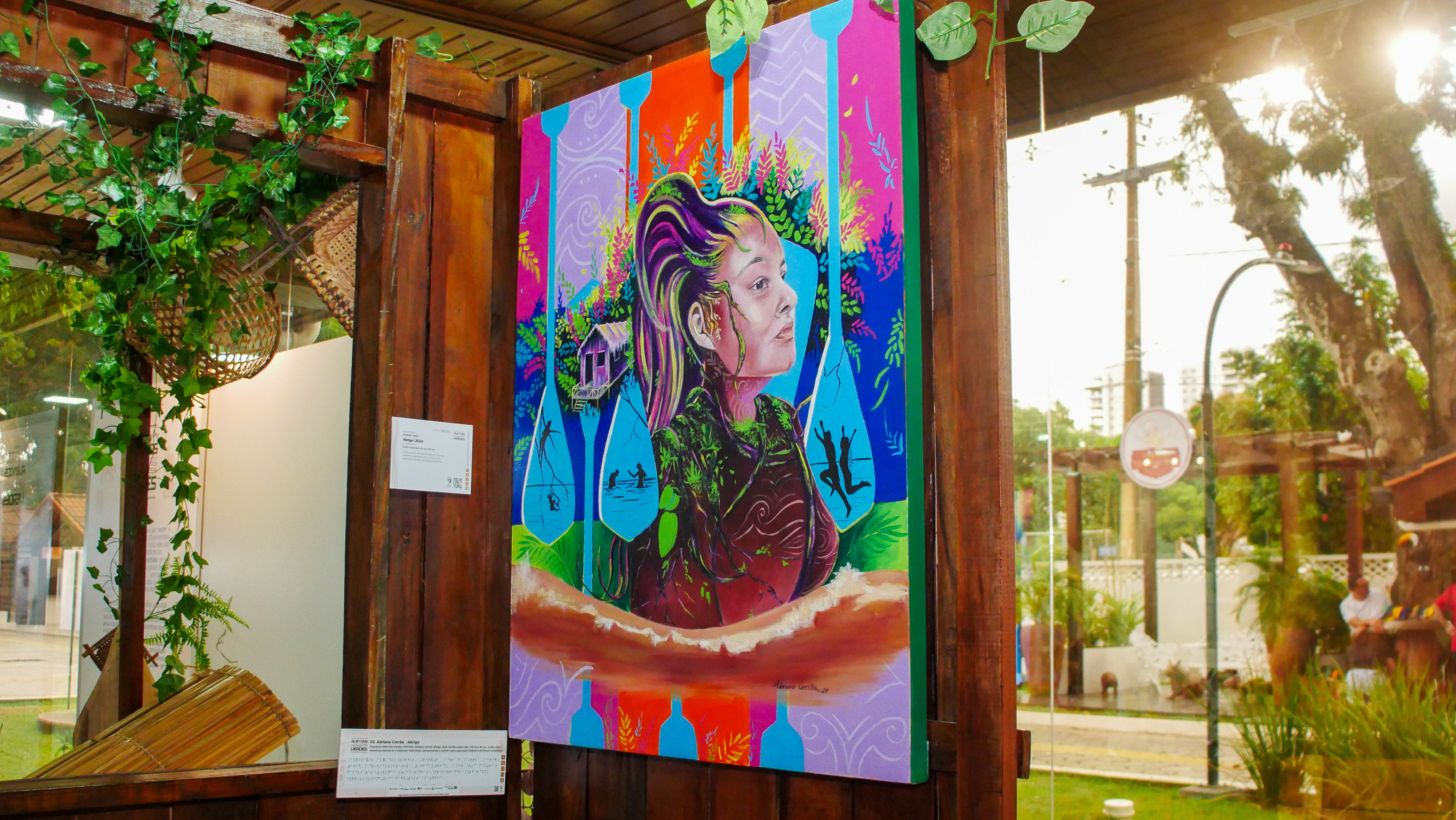 Obra Abrigo, de Adriane Corrêa — Exposição Além dos Verdes